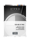 TOP 600 XT PRO - Welkom op de site van Fitness Occasions