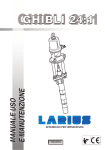 manuale uso e manutenzione manuale uso e manutenzione