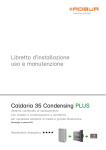 Caldaria 35 Condensing PLUS Libretto d`installazione uso e