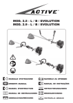 mod. 2.5 - l / b / evolution mod. 2.9 - l / b / evolution