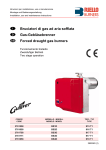 Bruciatori di gas ad aria soffiata Gas-Gebläsebrenner