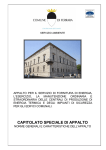 CAPITOLATO SPECIALE DI APPALTO