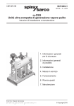 m-CSG Unità ultra-compatta di generazione vapore