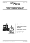 Meccanismi interruttori per controlli di livello Istruzioni