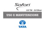 USO E MANUTENZIONE - Tata Motors Italia