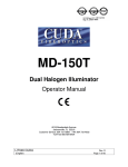 MD-150T Dual Halogen Illuminator