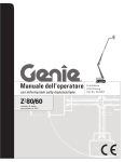 Manuale dell`operatore