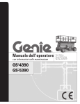 Manuale dell`operatore