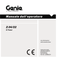 Manuale dell`operatore