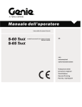 Manuale dell`operatore