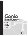 Manuale dell`operatore Third Edition