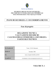 Piano di sicurezza - Bandi on-line
