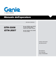Manuale dell`operatore GTH-2506 GTH-3007
