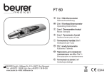 D 3 in 1 Stirnthermometer Gebrauchsanleitung G 3 in 1