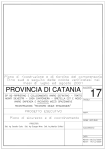 Piano di Sicurezza - Provincia Regionale di Catania
