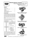 Viking Pump Technical Service Manual 154 for Heavy Duty Bracket