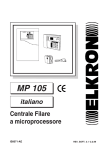 Centrale MP 105 - Vendita Materiale Elettrico ed Elettronico