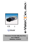 Telecamera Full HD 1080p Real Time mod. TPMX301 MANUALE