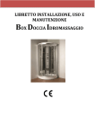 libretto inst ll zione, uso em nutenzione box docci idrom ss ggio