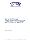 impianti eolici e fotovoltaici di piccola taglia: guida tecnica