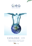 CATALOGO 2016 - GEA Blue Planet srl
