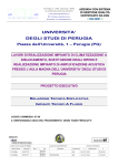 Rel.impianti meccanici - Università degli Studi di Perugia