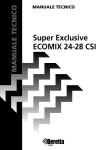 Manuali Tecnici Beretta/super exclusive eco mix - schede