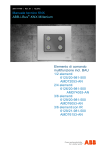 Manuale tecnico KNX ABB-i-Bus&reg;-KNX Millenium Elemento di