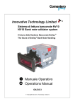 Manuale Operativo Operations Manual