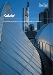 Kalzip® Barriera vapore H