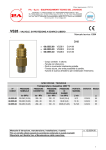 Manuale tecnico: I 254 • 60.0555.00 VS28/1 G1/4 M • 60.0555.20