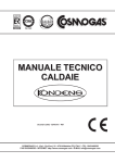 manuale tecnico caldaie manuale tecnico caldaie