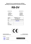 I Manuale di uso e manutenzione per soffiatori