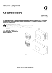 334102E, ProMix PD2K Color Change Kits, Instructions