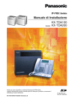 KX-TDA100 Manuale di Installazione