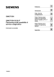 Panoramica sulle possibilità di service e diagnostica