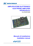 Catalogo amplificatore elettronico VPD-AD-M
