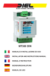 MT300 DIN - Diel - Eletronics Devices