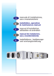 I GB F E D manuale di installazione, uso e manutenzione installation