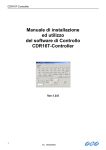 Manuale di installazione ed utilizzo del software di