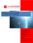 MANUALE INSTALLAZIONE per SunNet Roof Tetto Piano