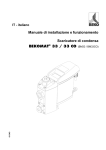 Manuale di installazione e funzionamento Scaricatore di condensa