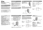 Manuale di installazione e manutenzione Pressostato digitale