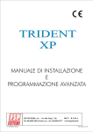 TRIDENT-XP MANUALE INSTALL PROGR REV