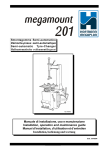 Manuale di installazione, uso e manutenzione Installation, operation
