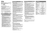 Manuale di installazione e manutenzione Attenzione Attenzione