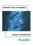 CONVERTITORI DI SEGNALE SIGNAL CONVERTERS 6