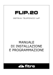 FLIP.20 - Manuale di installazione e programmazione