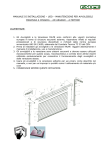 manuale di installazione – uso – manutenzione per