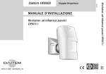 MANUALE D`INSTALLAZIONE Daitem DP8000